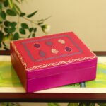 Hand-Stitched Leather Jewellery Box