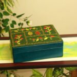 Hand-Stitched Leather Jewellery Box