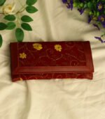 Hand-Stitched Leather Purse - Image 3
