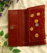 Hand-Stitched Leather Purse - Image 4