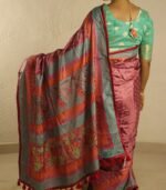 Saree (Silk-Block) - Image 8
