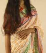 Saree (Cotton-Block) - Image 8