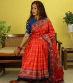 Saree (Silk-Block) - Image 3