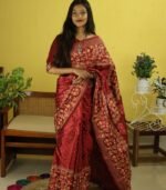 Saree (Silk-Block) - Image 4