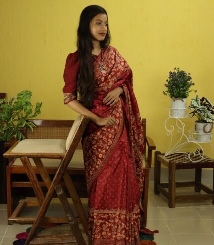Saree (Silk-Block)