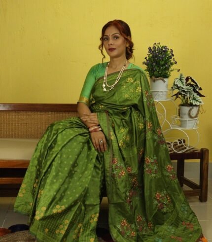 Saree (Silk-Block)