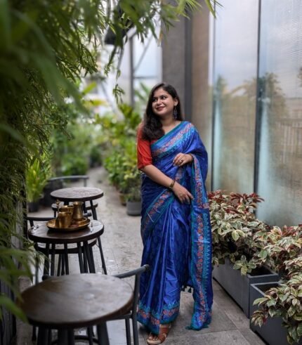 Saree (Silk-Block)