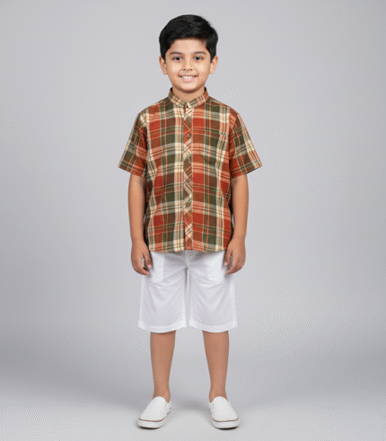 Half Sleeve Shirt Set (Kids)
