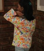 Lightweight Cotton Printed Coaty Jacket for kids - Image 3