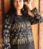 Block Print Classic Cotton Shrug - Image 2
