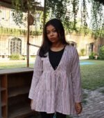 Multicolor Short Printed Shrug - Image 2