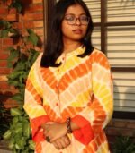 Casual Wear Multicolor Long Shrug - Image 2