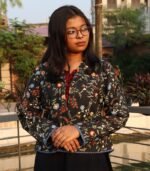 Black Casual Crop Shrug - Image 2