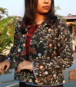 Black Casual Crop Shrug - Image 3